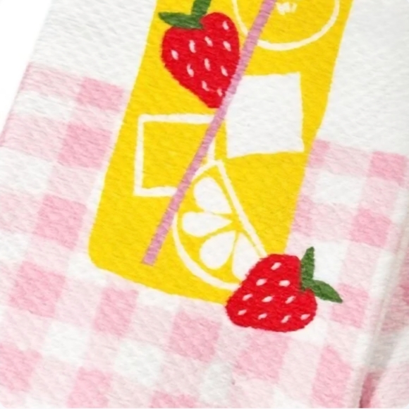 Kate Spade 2025 Summer Cocktail Kitchen Towels Set NWT - Picture 2 of 5